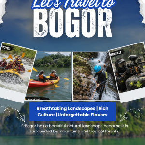 bogor tour package 3 days 2 night for 18 person