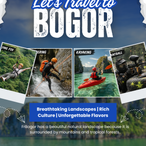 bogor tour package 3 days 2 night for 18 person