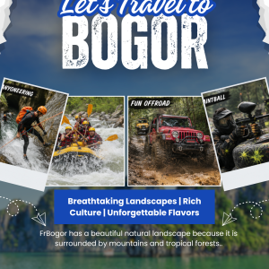 bogor tour package 3 days 2 night for 35 person